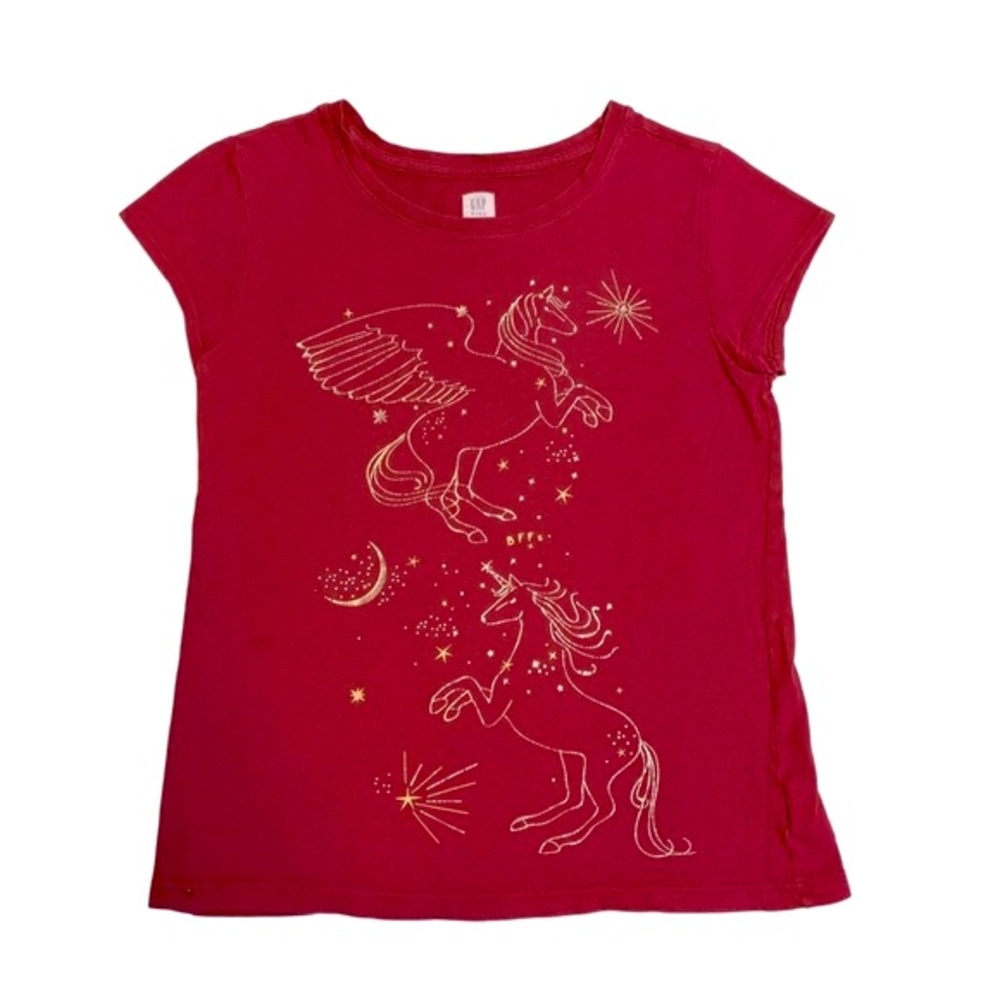 Gap Kids Graphic Design Short Sleeve Tee Shirt Size XL